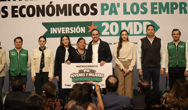 Seguimos apoyando a jóvenes y mujeres emprendedoras: Manolo
